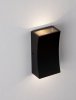 Kinkiet zewnętrzny LED aluminiowy kolor antracyt prostokątny minimalistyczny nowoczesny podświetlający elewację IP65 ZARDUNA LE75223 Luces Exclusivas